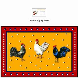 Rooster Rug